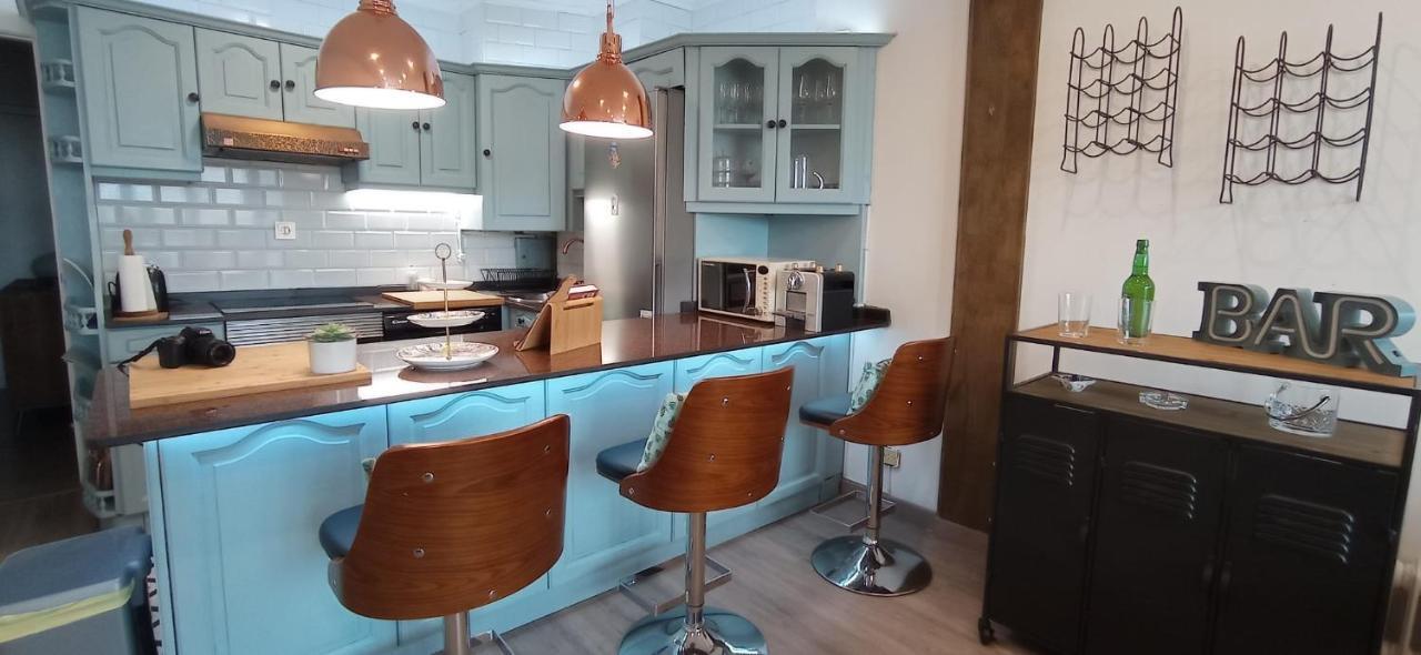 Ferienwohnung Apartamento La Escalerona Con Vistas Al Mar Gijón Exterior foto